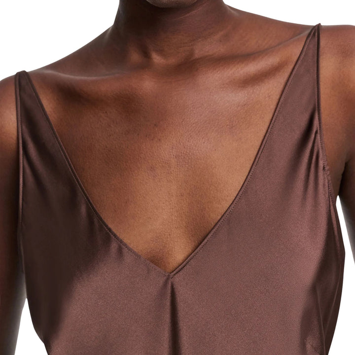 Sense Of Shine Tank in chocolate