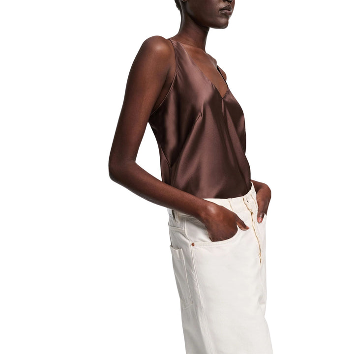 Sense Of Shine Tank in chocolate