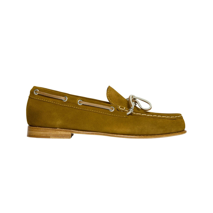 MORGAN BOAT SHOE Bog Suede