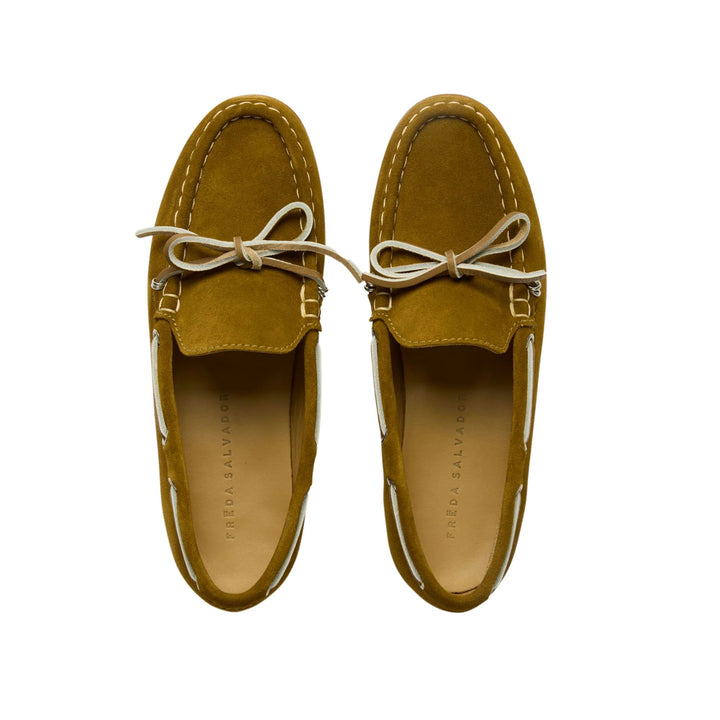 MORGAN BOAT SHOE Bog Suede