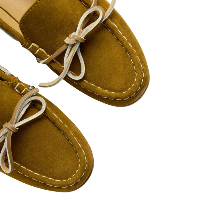 MORGAN BOAT SHOE Bog Suede
