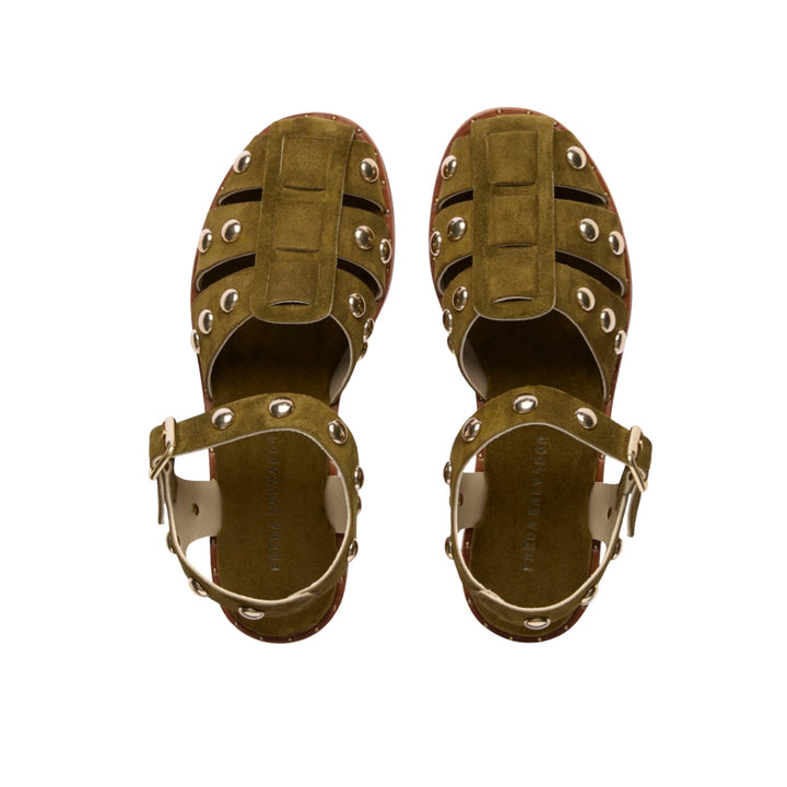 Olive Sera Fisherman Sandal