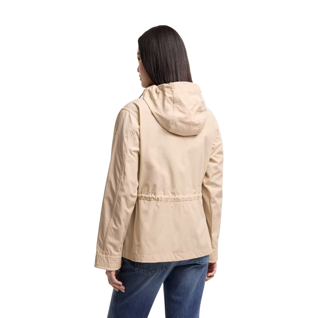 Serin Short Parka in Beige