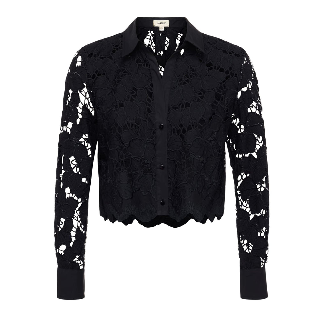 Seychelle Cropped Buttondown