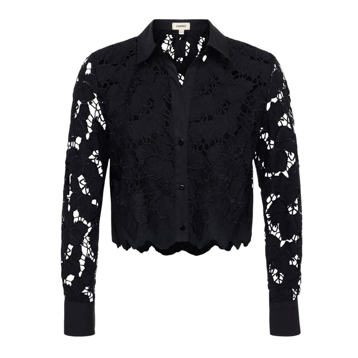 Seychelle Cropped Buttondown