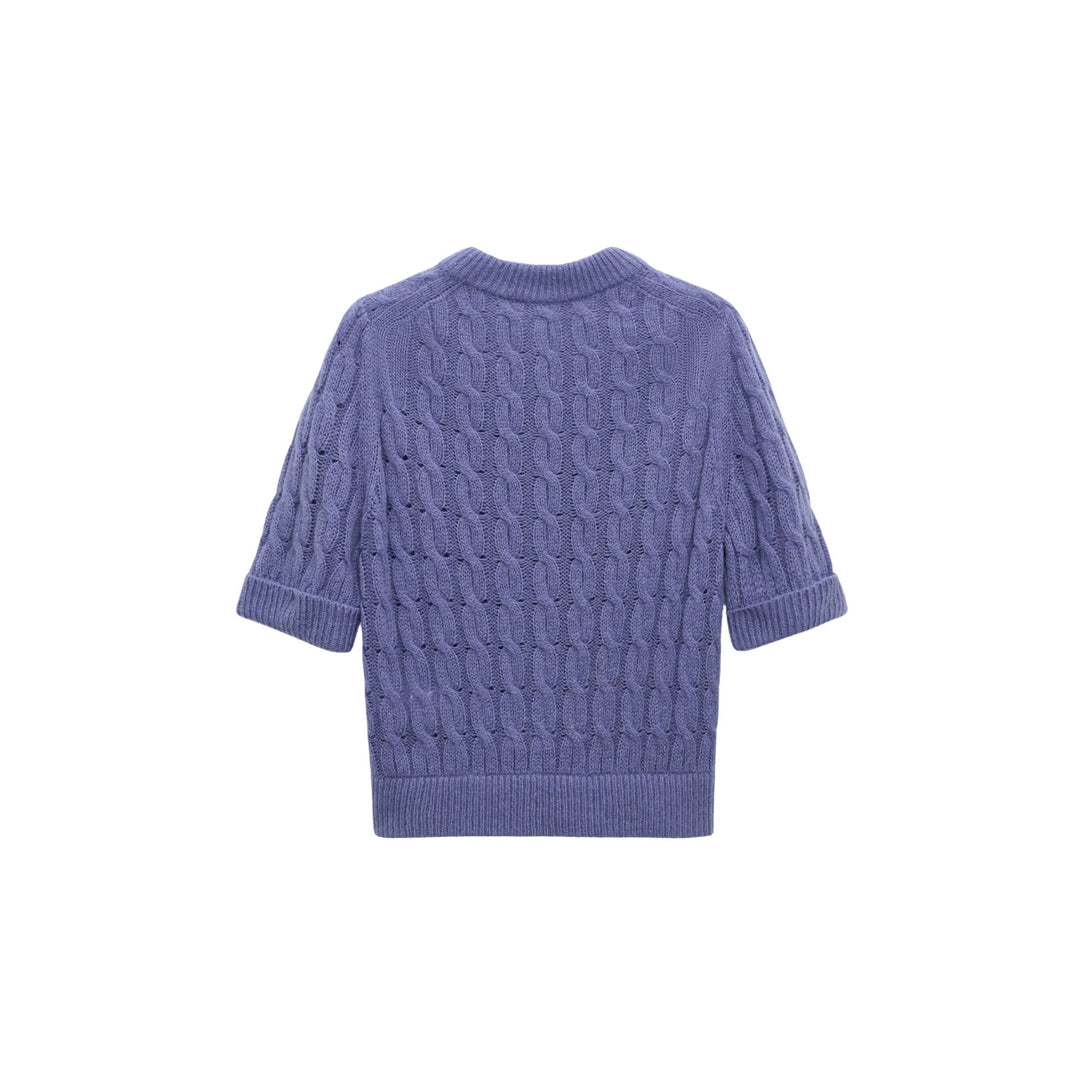 Sheer Softness Pullover in Hyacinth