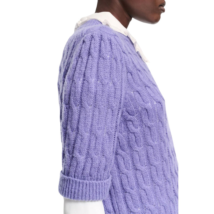 Sheer Softness Pullover in Hyacinth
