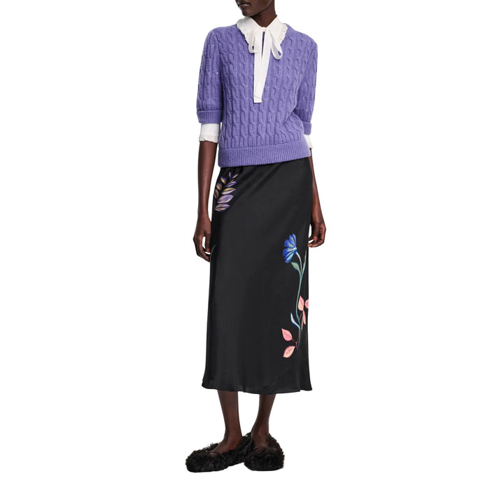 Sheer Softness Pullover in Hyacinth