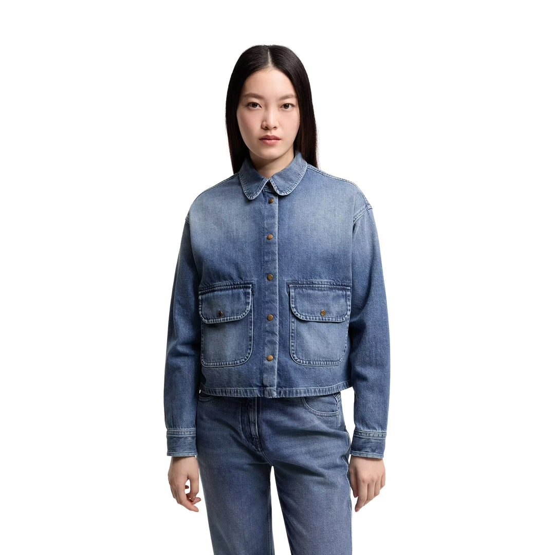 Shirt in Medium Blue