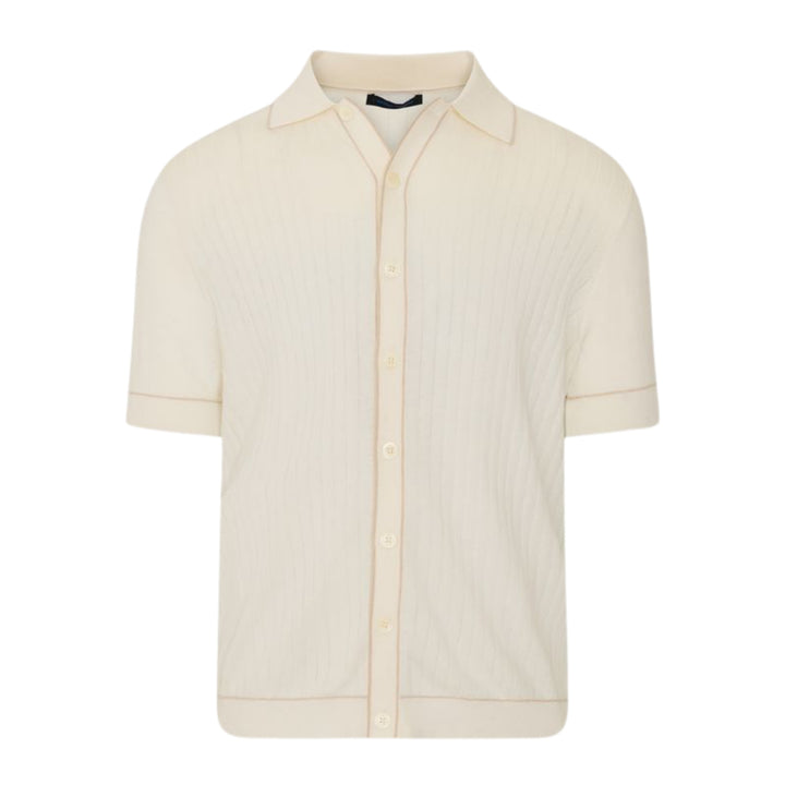 Snow Short Sleeve Button Up Shirt