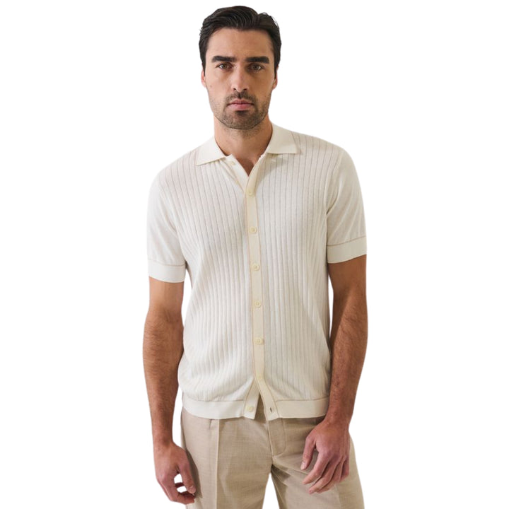 Snow Short Sleeve Button Up Shirt