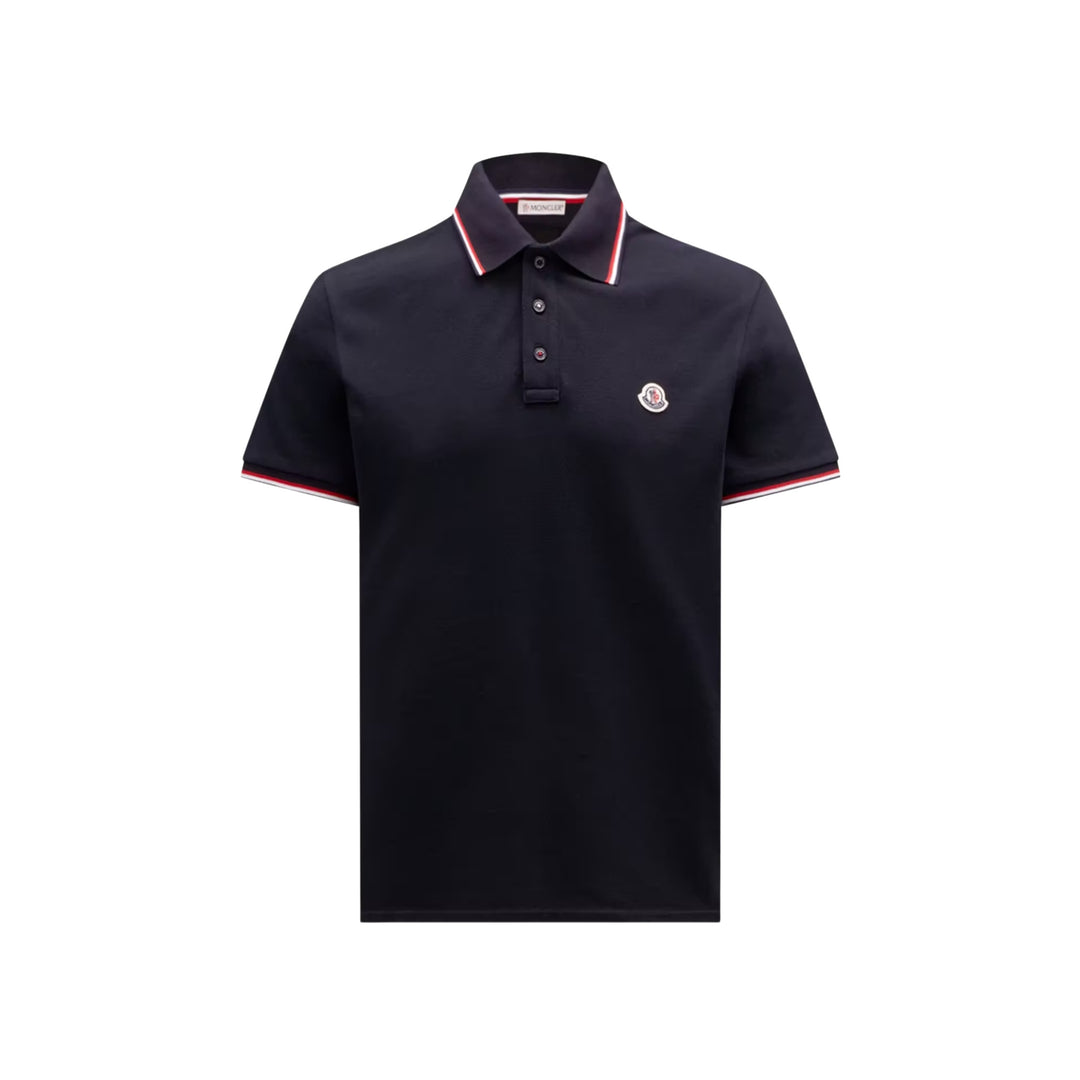 Short Sleeve Polo in Blue