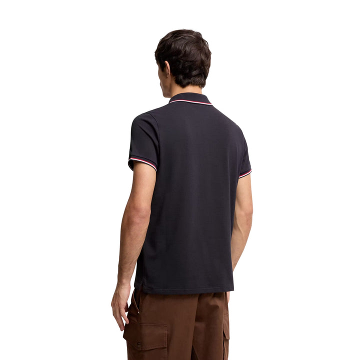 Short Sleeve Polo in Blue
