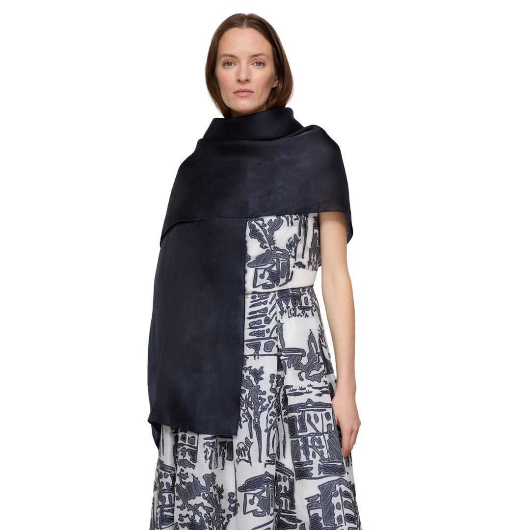 Stole in Organza - Ink