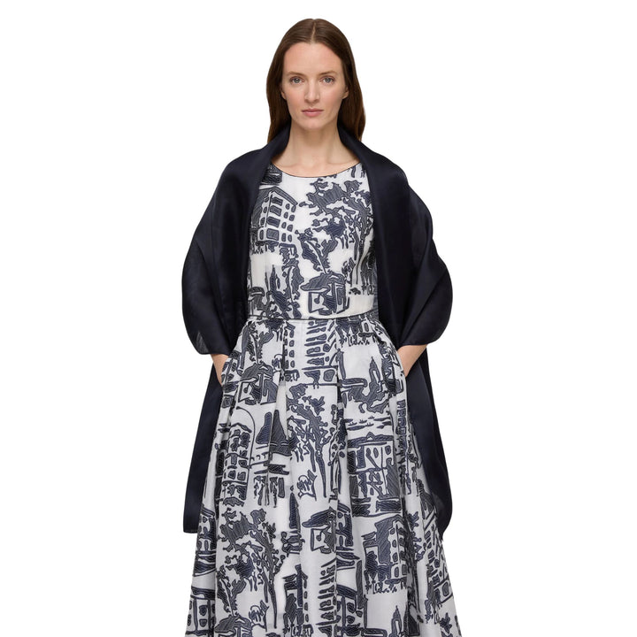 Stole in Organza - Ink