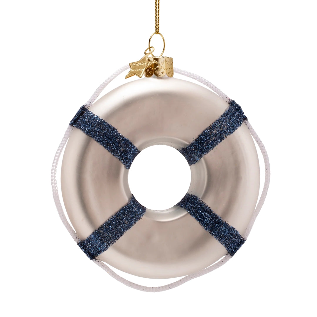 Skinny Dipping Lifebuoy Ornament