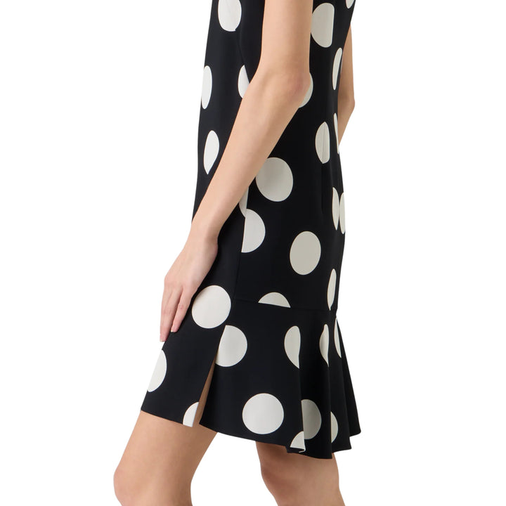 Sleeveless Dress in Polkadot