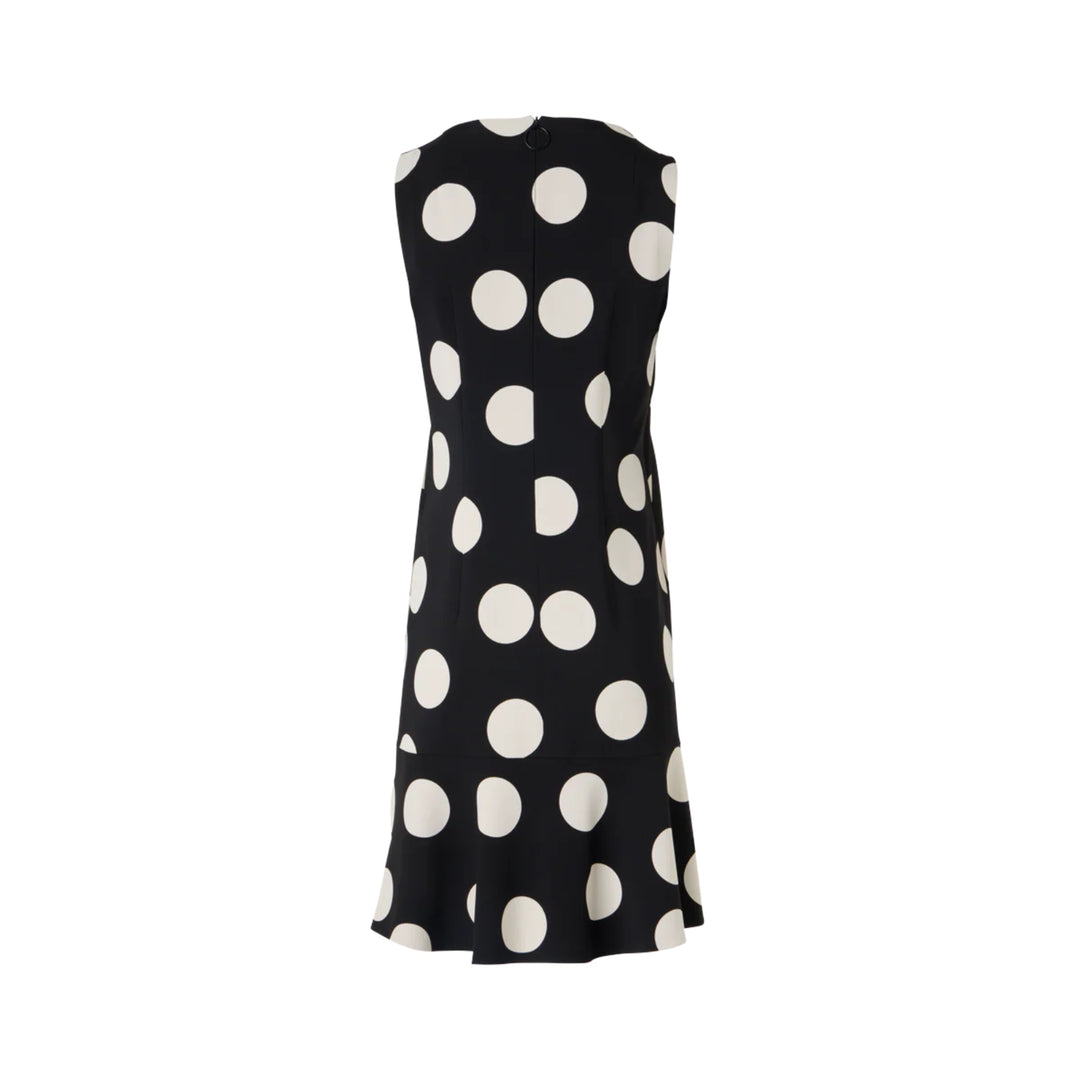 Sleeveless Dress in Polkadot