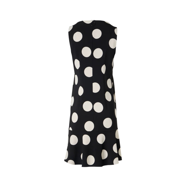 Sleeveless Dress in Polkadot