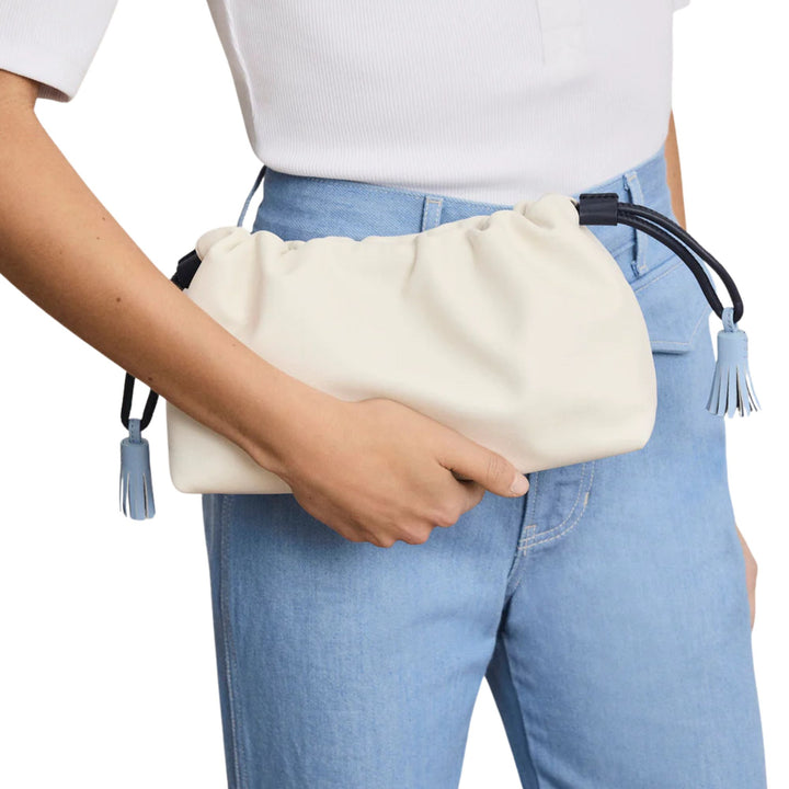 Small Stash Bag in Off White Multi