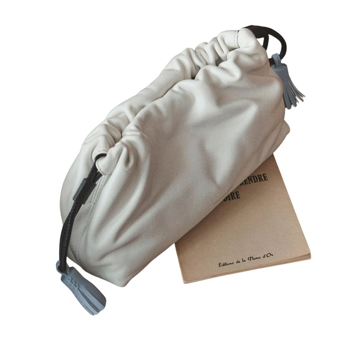 Small Stash Bag in Off White Multi