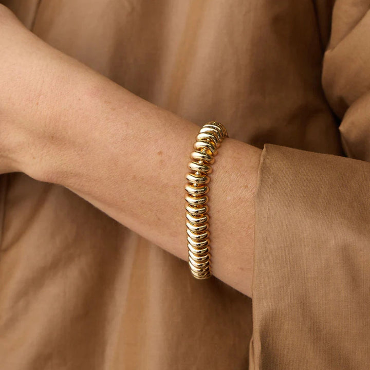 Sofia Bracelet - S/M - High Polish Gold