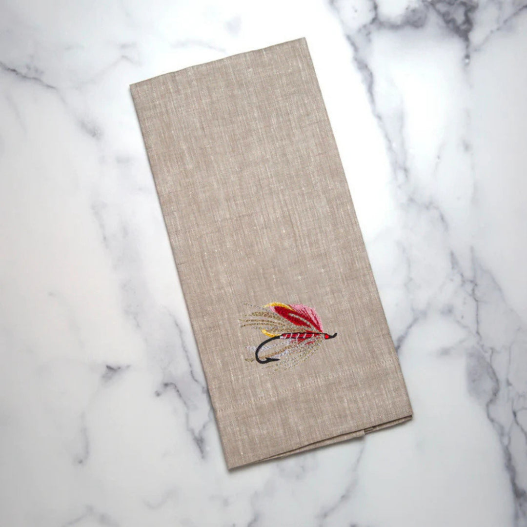 Soft Flax Fly Fishing Hook Towel