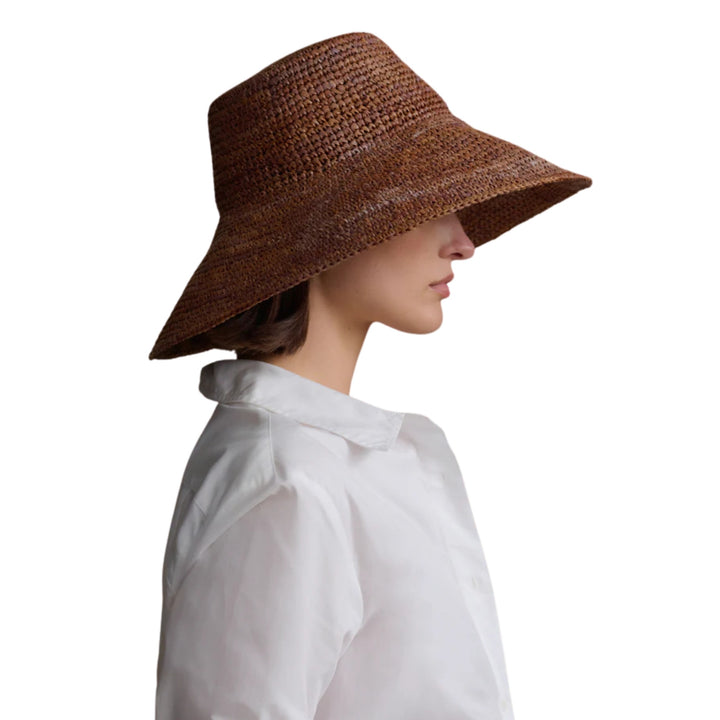 Soleil Hat in Chocolate