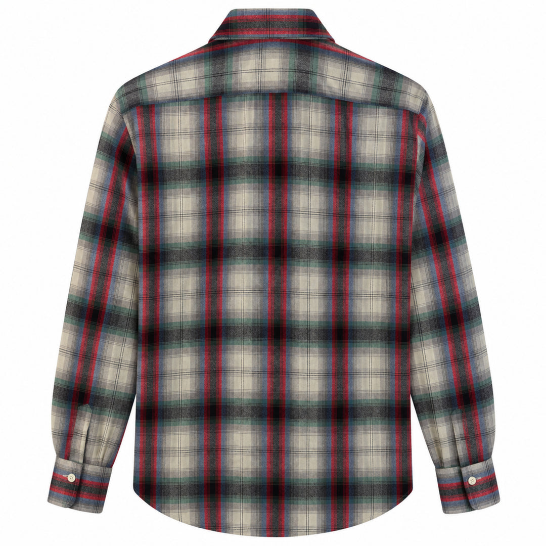 Sport Shirt in Seersucker Plaid