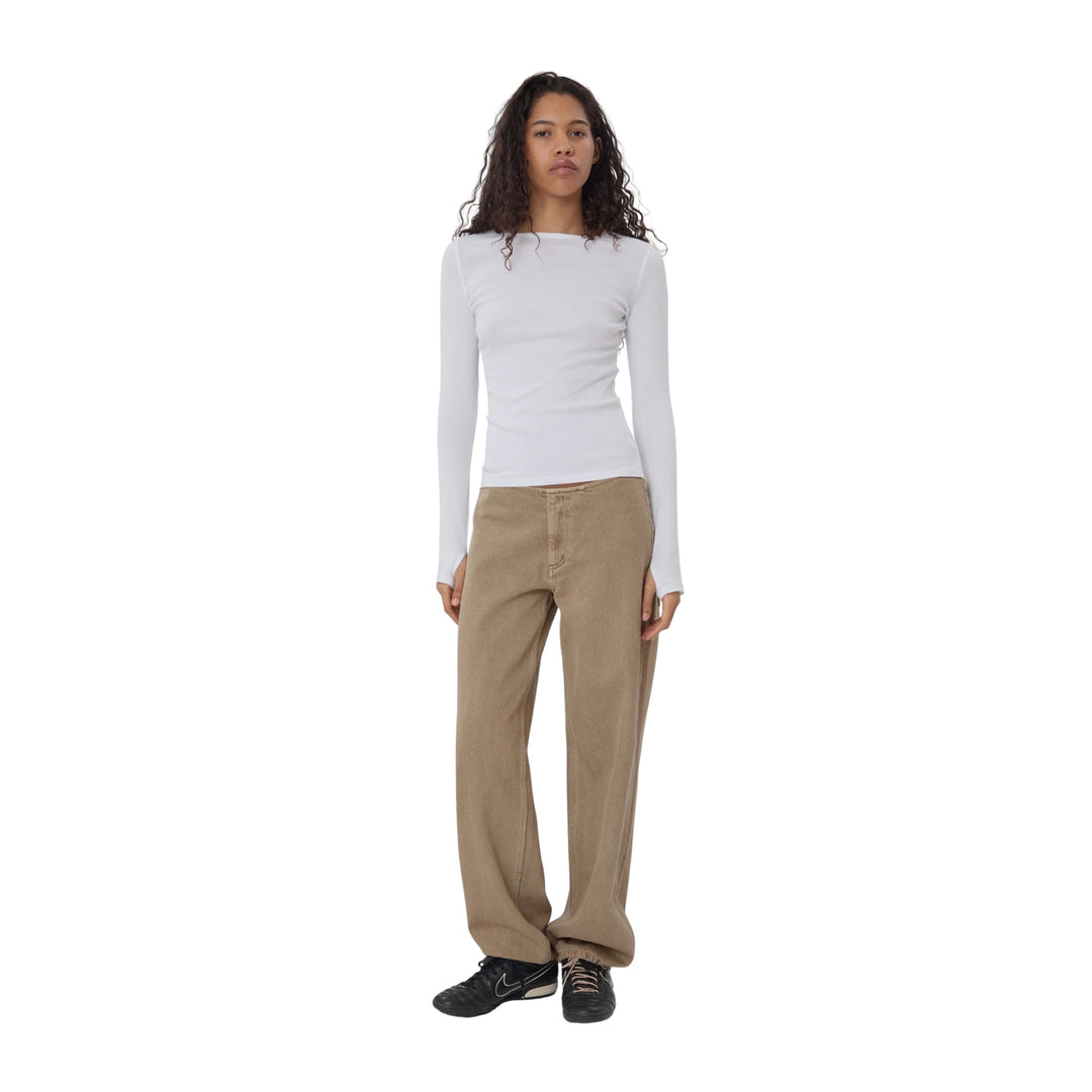 Sport Jean in Pear in Pear