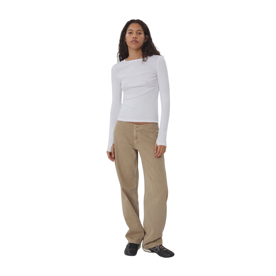 Sport Jean in Pear in Pear