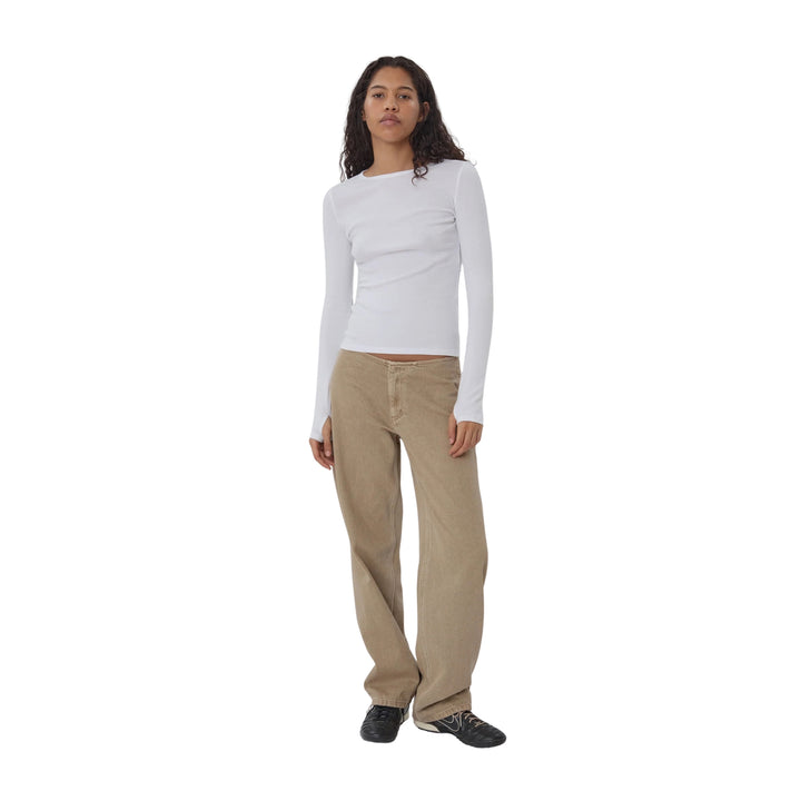 Sport Jean in Pear in Pear