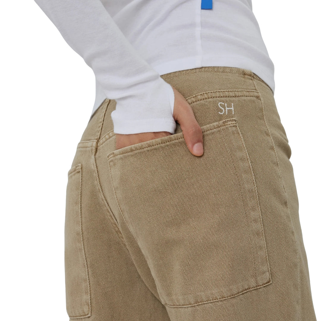 Sport Jean in Pear in Pear
