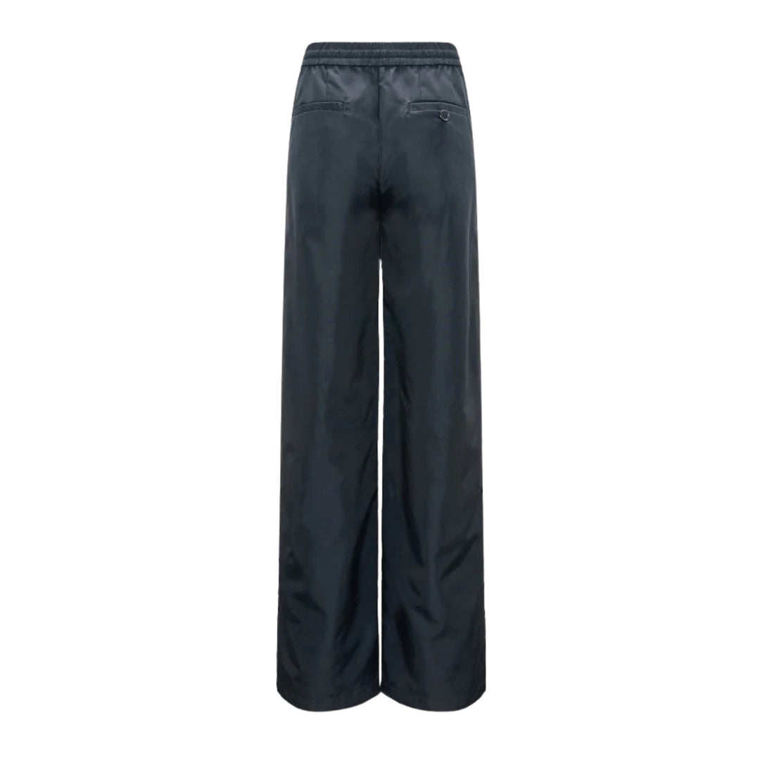 Sporty Elegance Pants in Midnight Navy