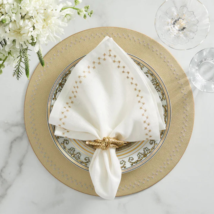 Starry Night Napkin - Gold