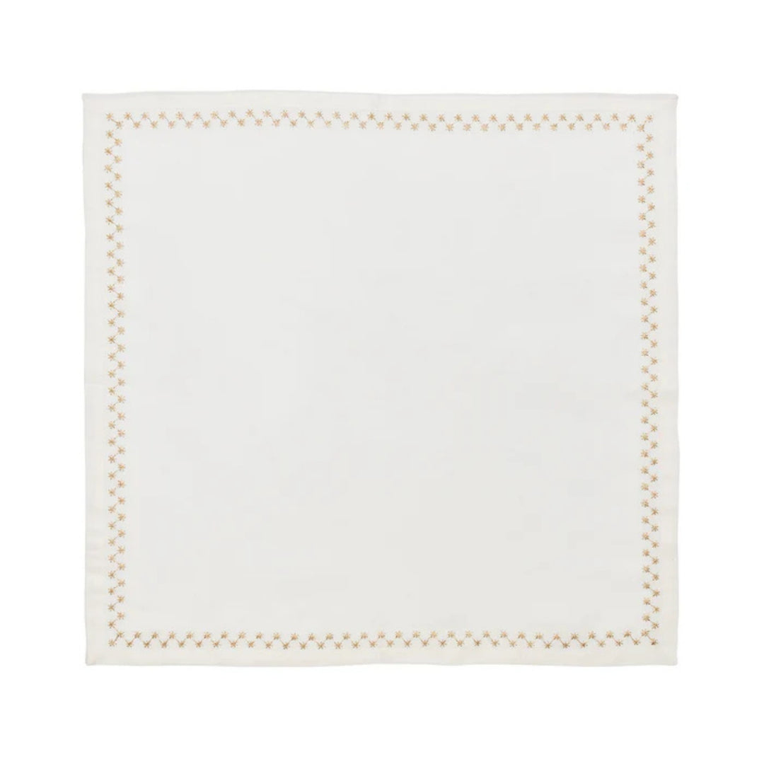 Starry Night Napkin - Gold