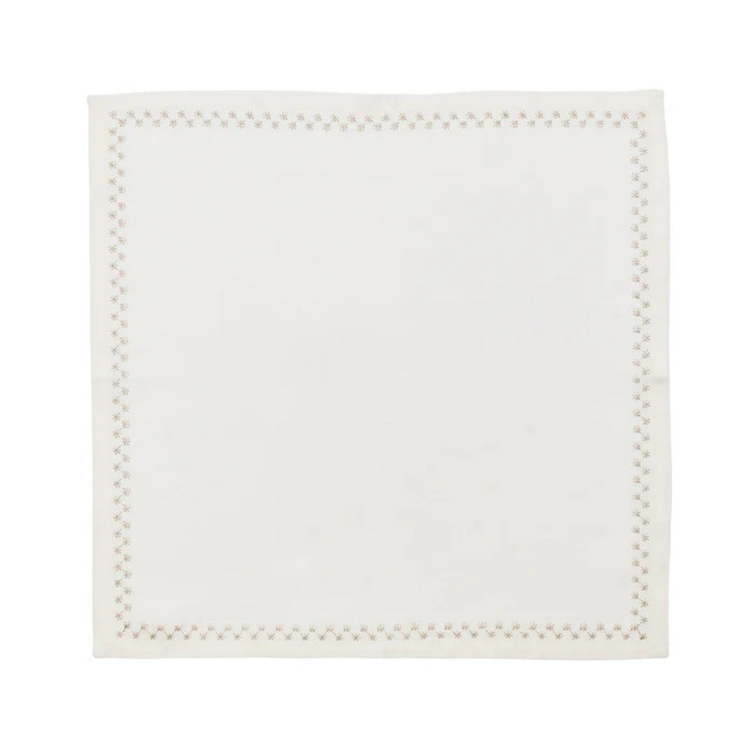 Starry Night Napkin - Silver