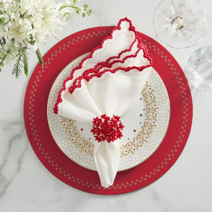 Starry Night Placemat - Red