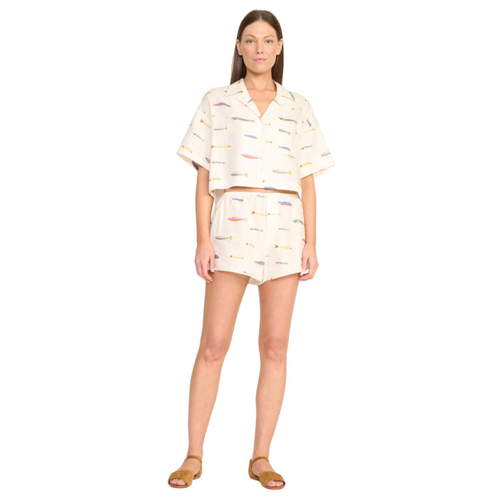 Paddle Linen Short