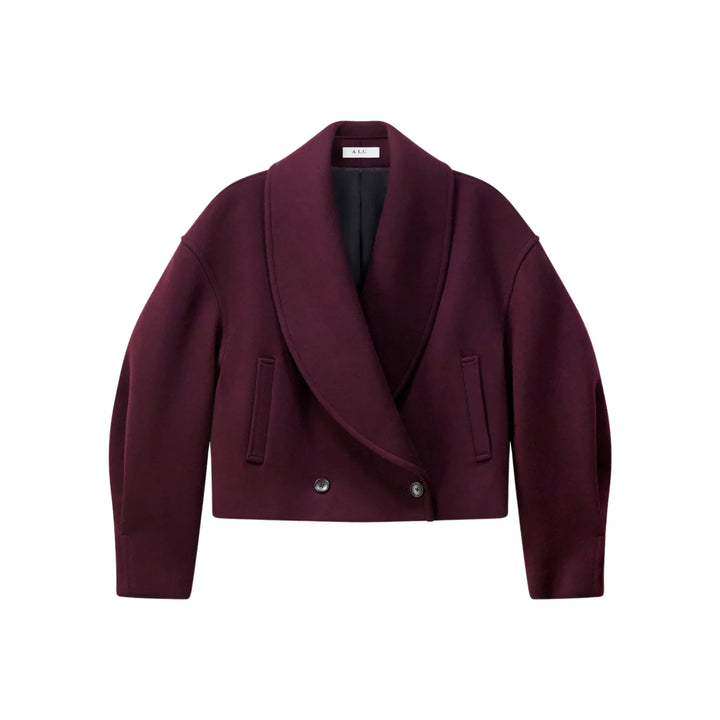 Stella Jacket in Deep Mulberry