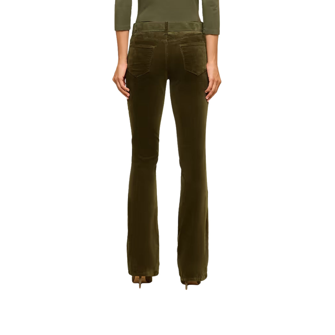 Stevie High rise Straight in Army