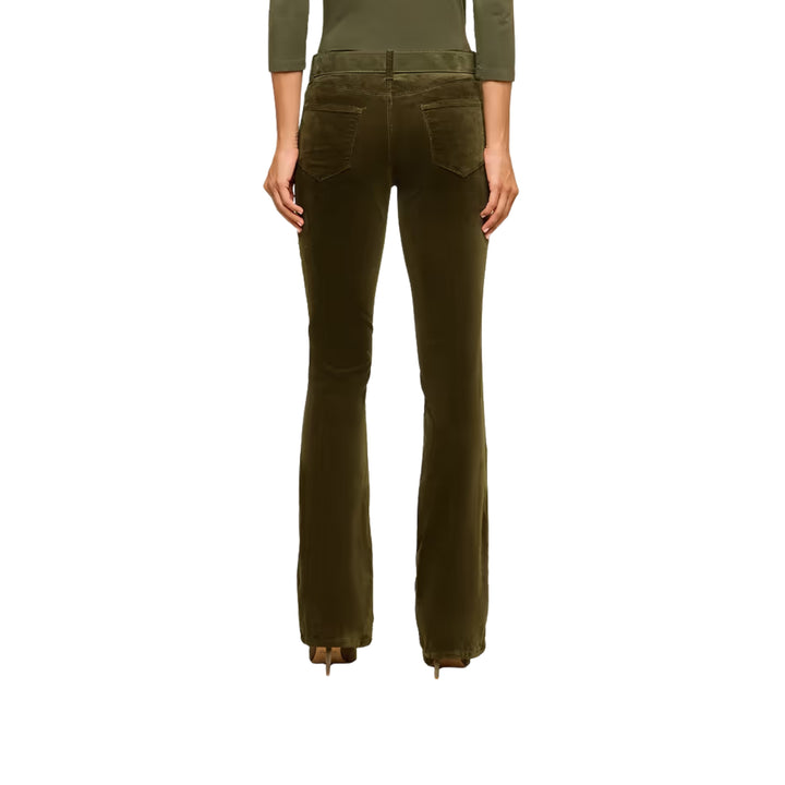 Stevie High rise Straight in Army