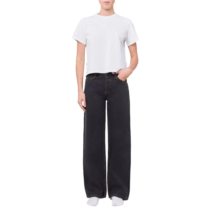 LEATHER STRIPE EVERYDAY - WASHED BLACK