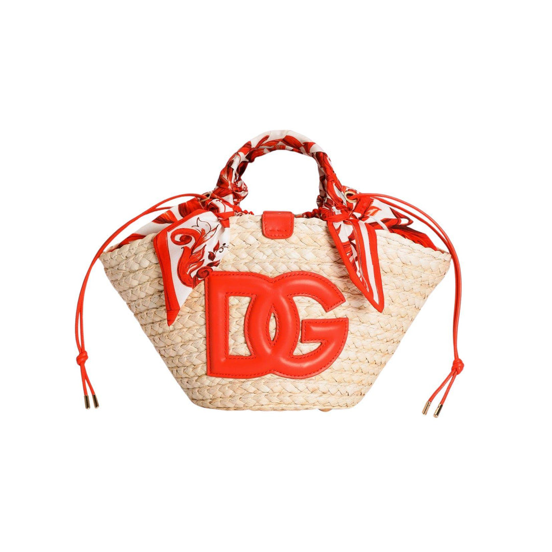 Majolica Straw Tote