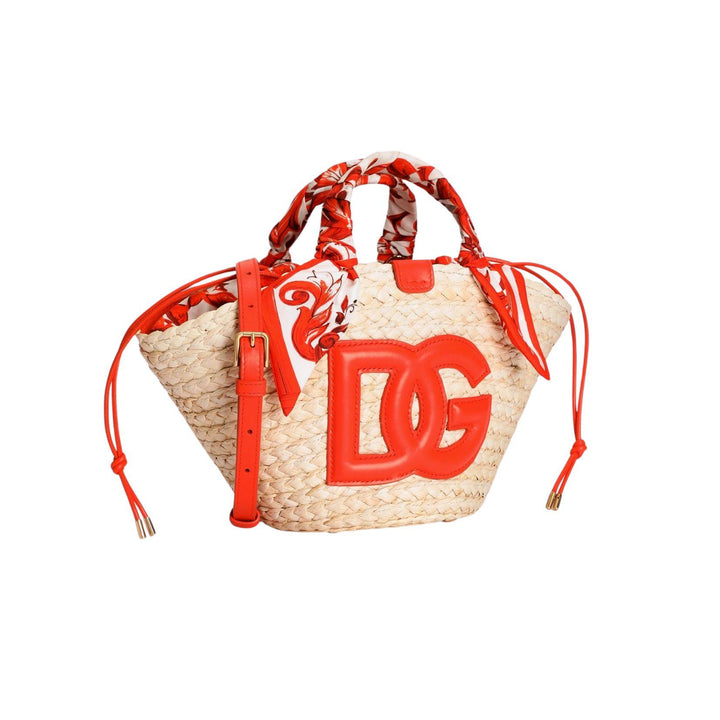 Majolica Straw Tote