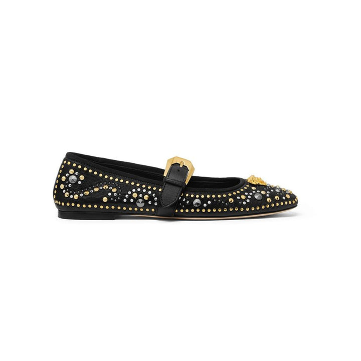 Studded La Medusa Ballerina Flats