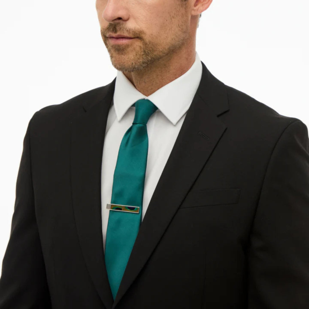 Succession Tie Slip - Peacock