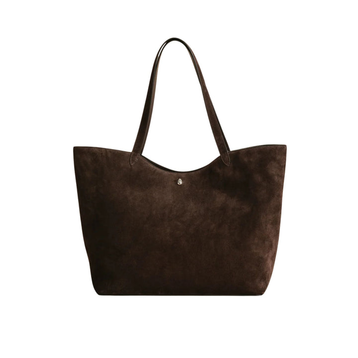 Suede Agnes Tote