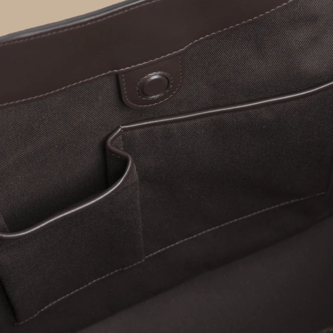 Suede Agnes Tote