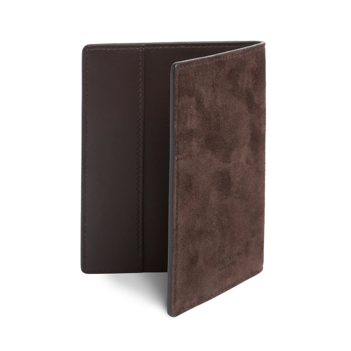 Suede Passport Holder